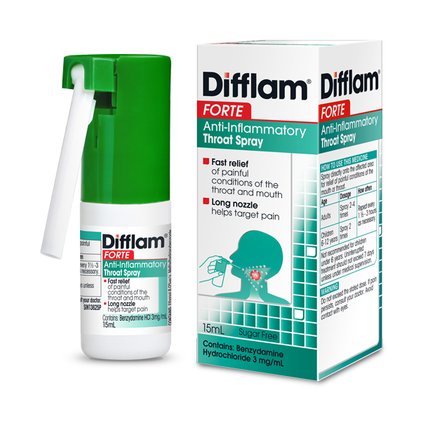 Difflam Forte Throat Spray